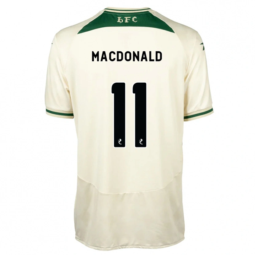 Danxen Heren Callum Macdonald #11 Wit Bosgroen Uitshirt Uittenue 2026/27 T-Shirt België