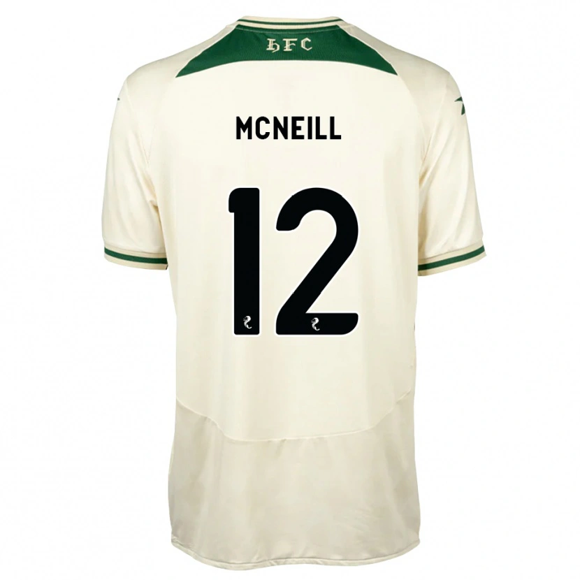 Danxen Heren Lewis Mcneill #12 Wit Bosgroen Uitshirt Uittenue 2026/27 T-Shirt België