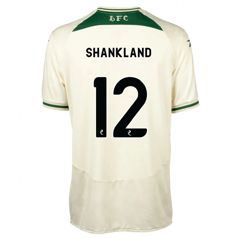 Danxen Heren Cole Shankland #12 Wit Bosgroen Uitshirt Uittenue 2026/27 T-Shirt België