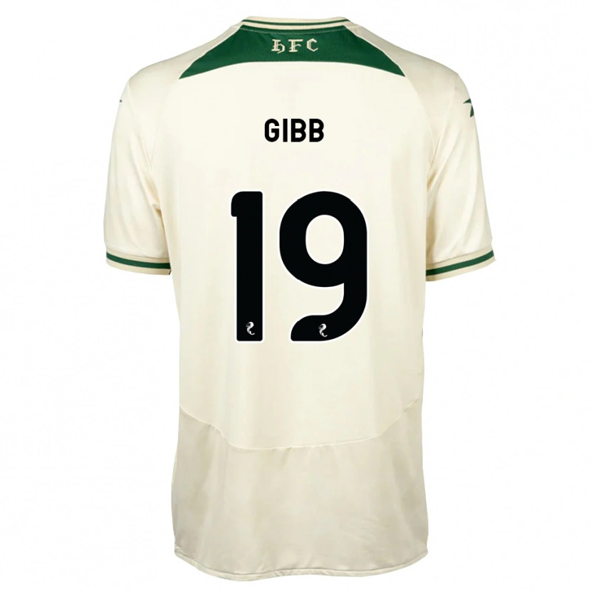 Danxen Heren Caley Gibb #19 Wit Bosgroen Uitshirt Uittenue 2026/27 T-Shirt België
