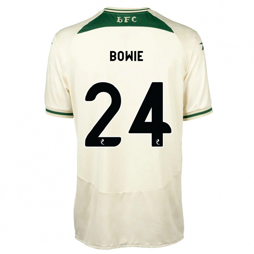 Danxen Heren Tegan Bowie #24 Wit Bosgroen Uitshirt Uittenue 2026/27 T-Shirt België
