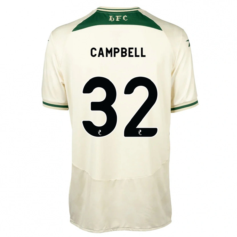 Danxen Heren Josh Campbell #32 Wit Bosgroen Uitshirt Uittenue 2026/27 T-Shirt België