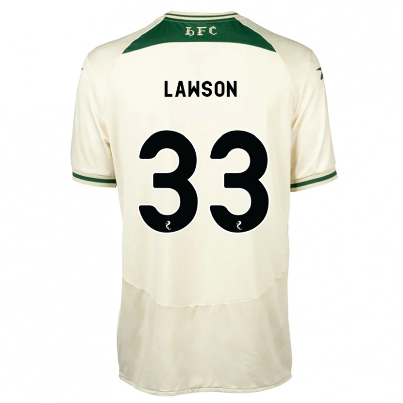 Danxen Heren Poppy Lawson #33 Wit Bosgroen Uitshirt Uittenue 2026/27 T-Shirt België