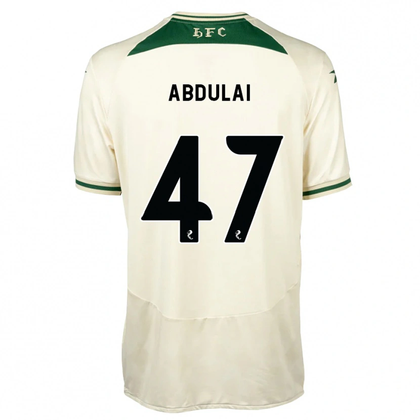 Danxen Heren Azeem Abdulai #47 Wit Bosgroen Uitshirt Uittenue 2026/27 T-Shirt België