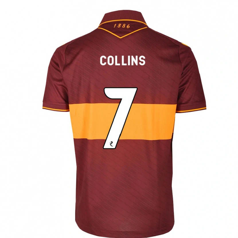 Danxen Heren Bailley Collins #7 Oranje Kastanjebruin Uitshirt Uittenue 2026/27 T-Shirt België