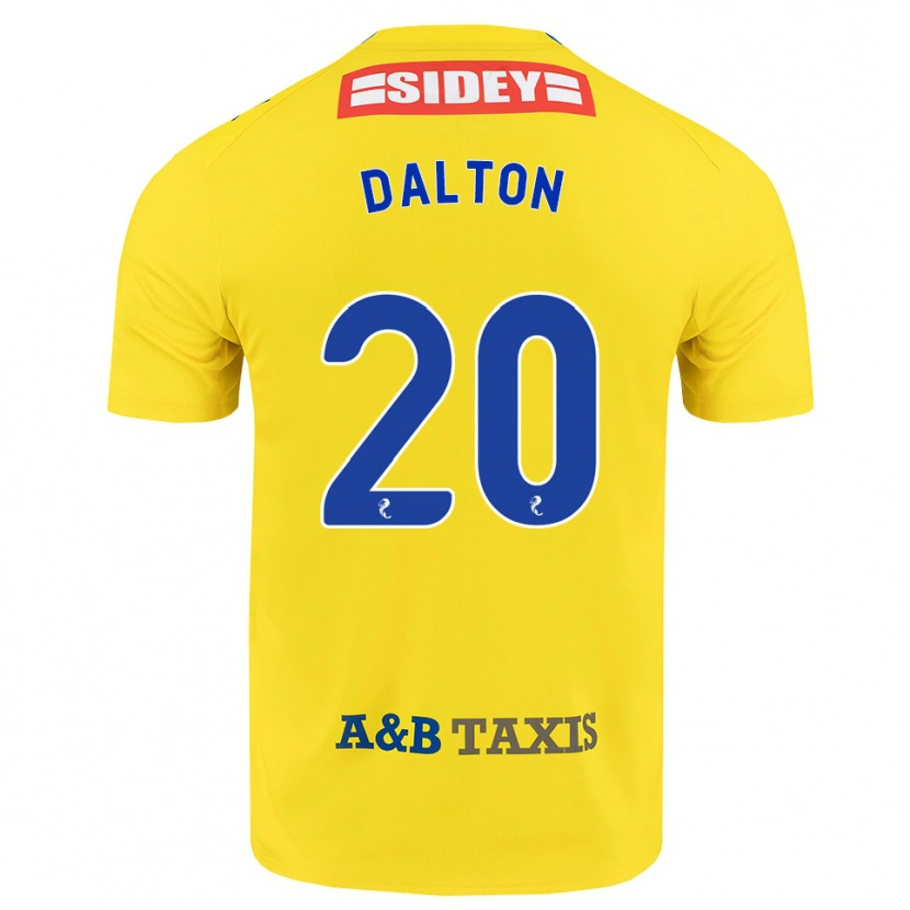 Danxen Heren Sean Dalton #20 Geel Blauw Zwart Uitshirt Uittenue 2026/27 T-Shirt België