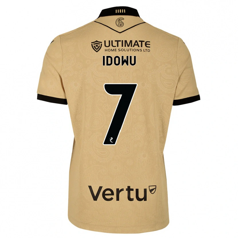 Danxen Heren Roland Idowu #7 Burlywood Zwart Uitshirt Uittenue 2026/27 T-Shirt België