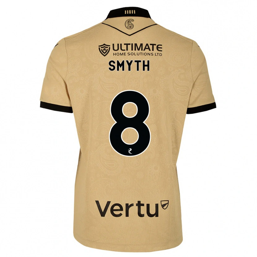 Danxen Heren Oisin Smyth #8 Burlywood Zwart Uitshirt Uittenue 2026/27 T-Shirt België