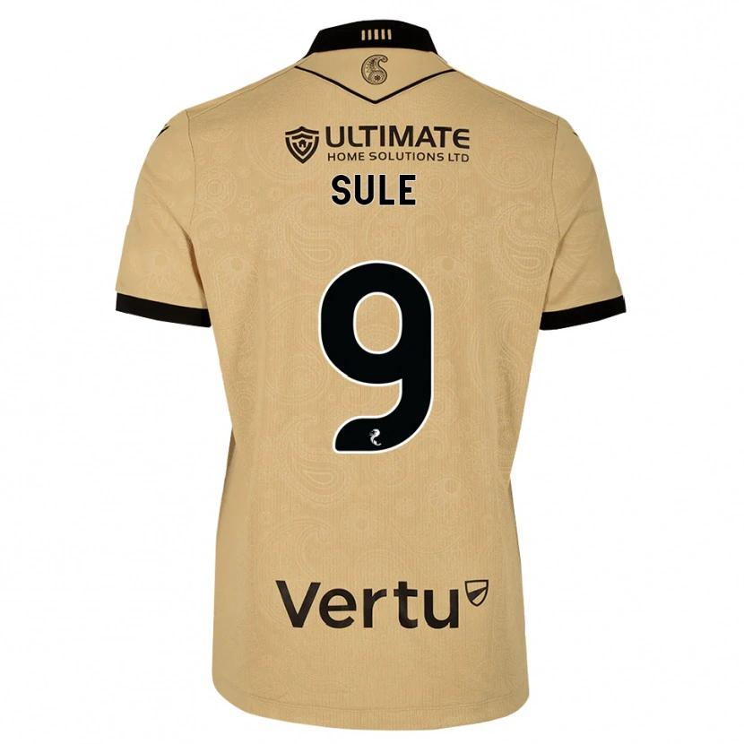 Danxen Heren Eseosa Sule #9 Burlywood Zwart Uitshirt Uittenue 2026/27 T-Shirt België