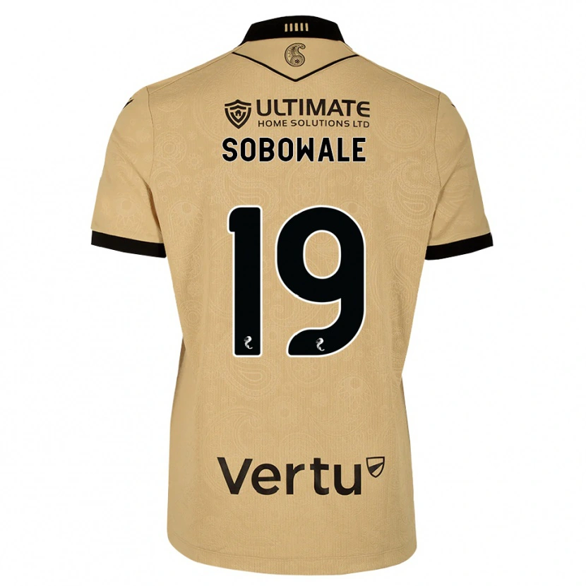 Danxen Heren Tunmise Sobowale #19 Burlywood Zwart Uitshirt Uittenue 2026/27 T-Shirt België