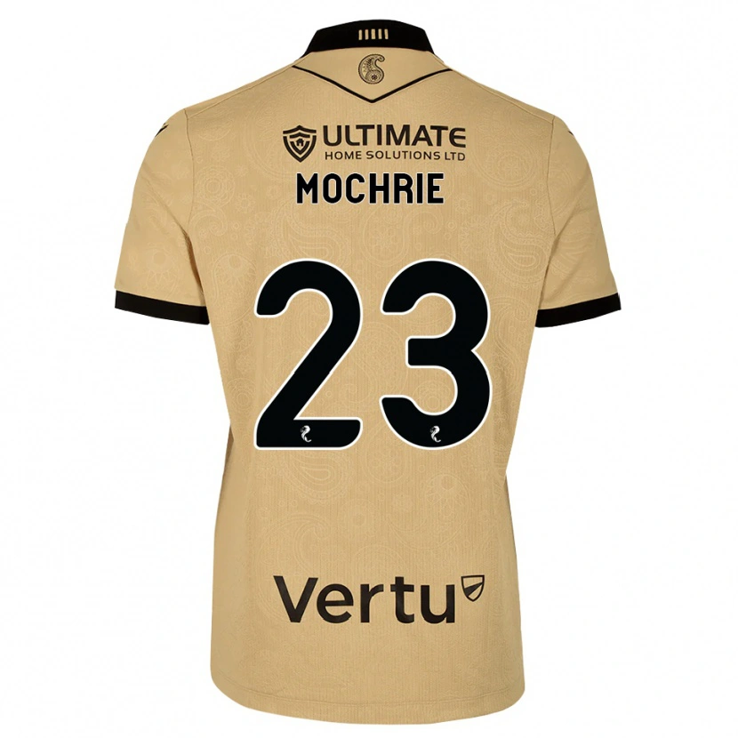 Danxen Heren Chris Mochrie #23 Burlywood Zwart Uitshirt Uittenue 2026/27 T-Shirt België