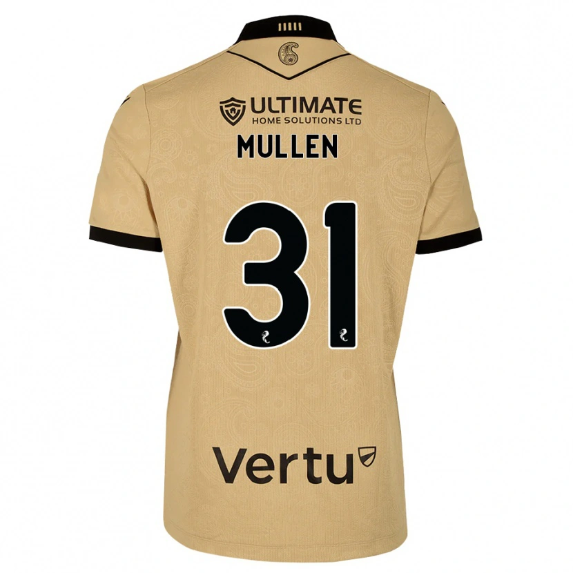 Danxen Heren Ryan Mullen #31 Burlywood Zwart Uitshirt Uittenue 2026/27 T-Shirt België