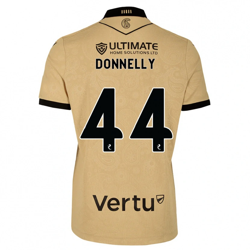 Danxen Heren Liam Donnelly #44 Burlywood Zwart Uitshirt Uittenue 2026/27 T-Shirt België