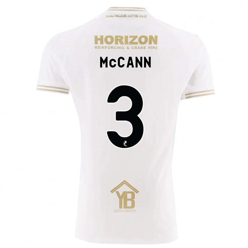 Danxen Heren Leon Mccann #3 Tarwe Wit Uitshirt Uittenue 2026/27 T-Shirt België