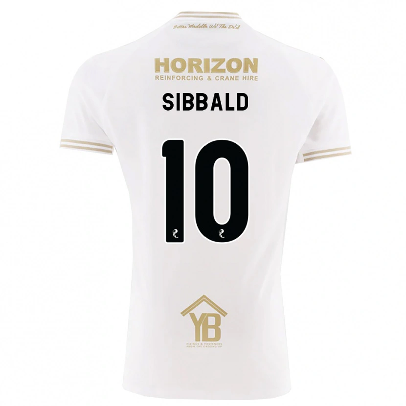 Danxen Heren Craig Sibbald #10 Tarwe Wit Uitshirt Uittenue 2026/27 T-Shirt België