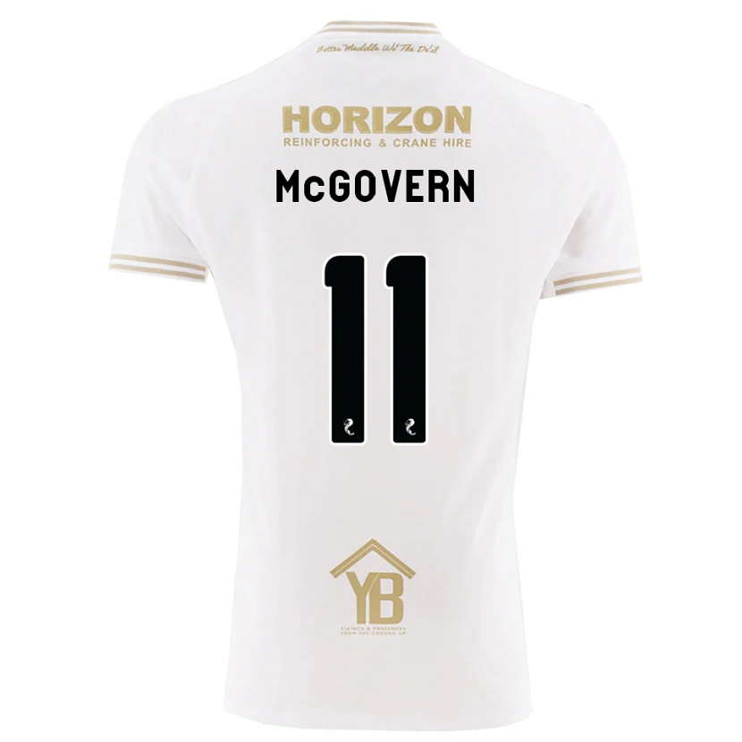 Danxen Heren Paul Mcgovern #11 Tarwe Wit Uitshirt Uittenue 2026/27 T-Shirt België