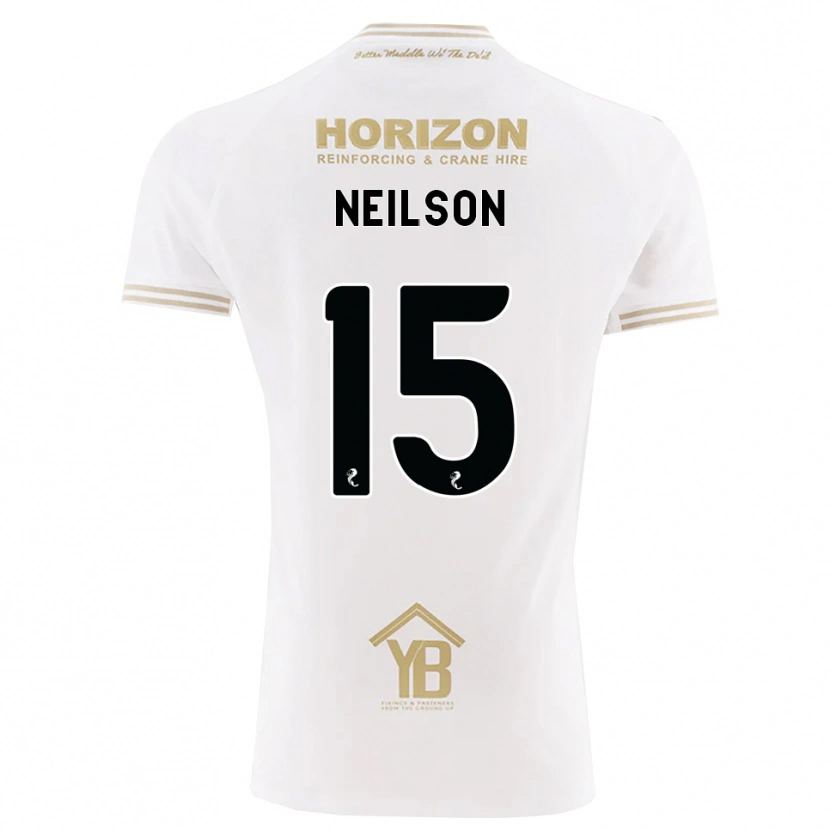 Danxen Heren Lewis Neilson #15 Tarwe Wit Uitshirt Uittenue 2026/27 T-Shirt België