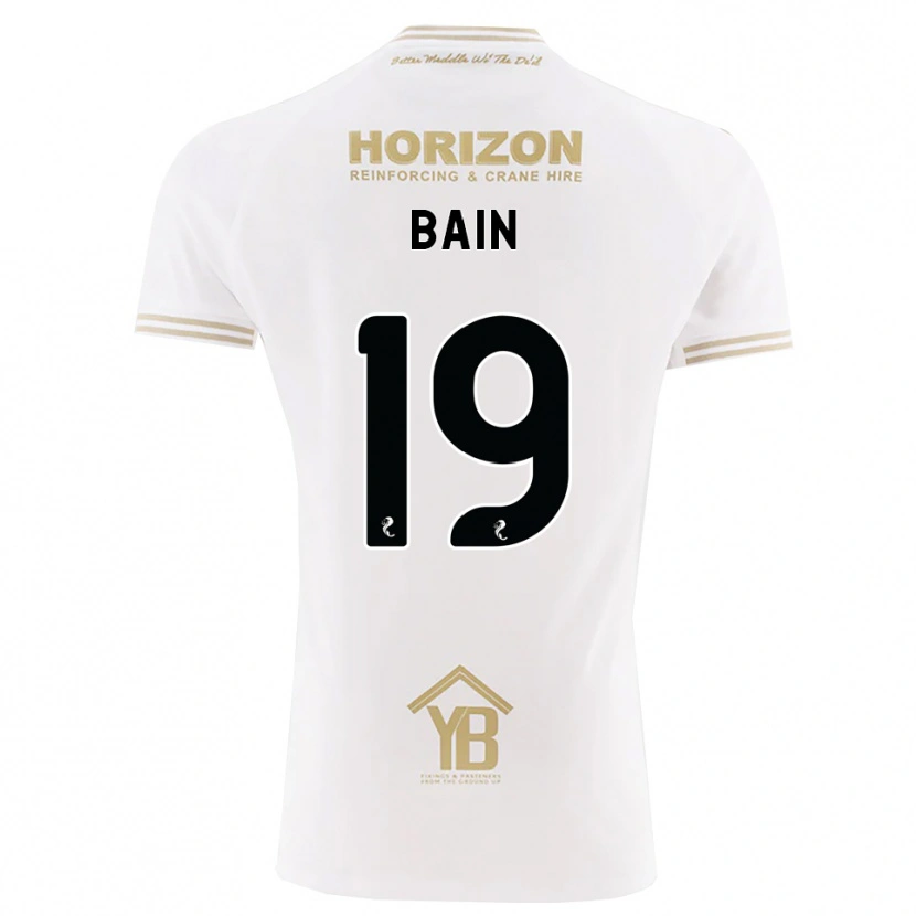 Danxen Heren Scott Bain #19 Tarwe Wit Uitshirt Uittenue 2026/27 T-Shirt België
