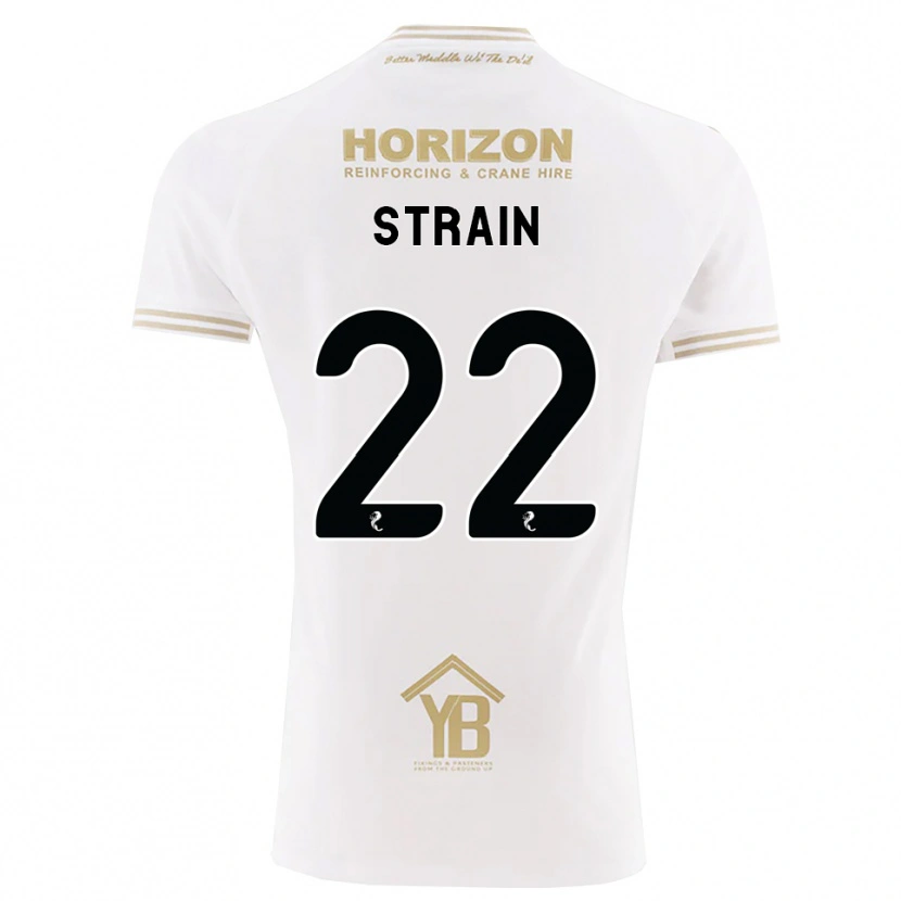 Danxen Heren Ryan Strain #22 Tarwe Wit Uitshirt Uittenue 2026/27 T-Shirt België