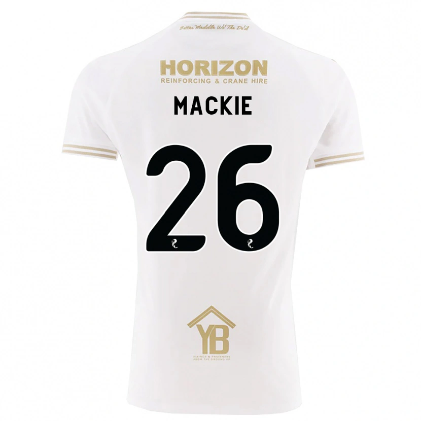Danxen Heren Sean Mackie #26 Tarwe Wit Uitshirt Uittenue 2026/27 T-Shirt België