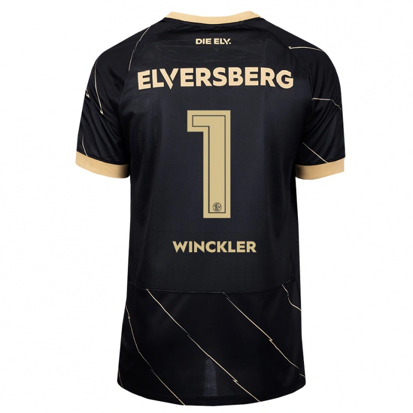 Danxen Heren Nadine Winckler #1 Zwart Bruin Uitshirt Uittenue 2026/27 T-Shirt België
