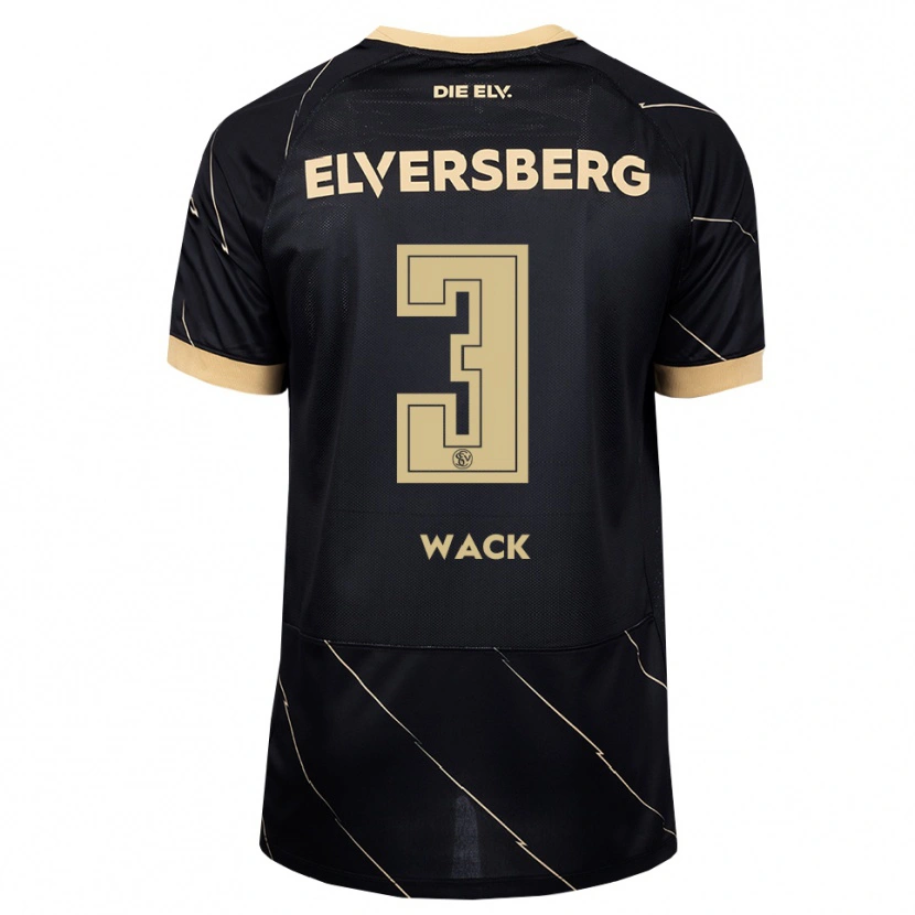Danxen Heren Mathis Wack #3 Zwart Bruin Uitshirt Uittenue 2026/27 T-Shirt België