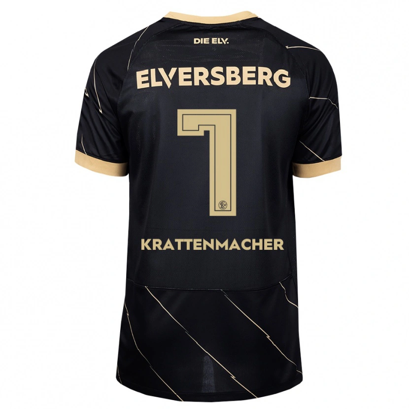 Danxen Heren Maurice Krattenmacher #7 Zwart Bruin Uitshirt Uittenue 2026/27 T-Shirt België