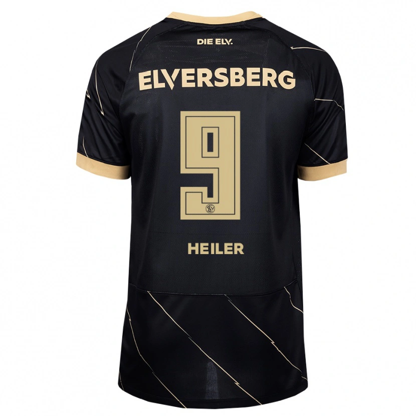 Danxen Heren Luca Heiler #9 Zwart Bruin Uitshirt Uittenue 2026/27 T-Shirt België
