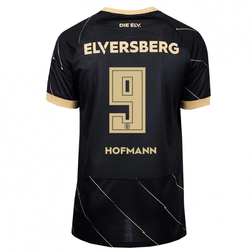 Danxen Heren Danny Hofmann #9 Zwart Bruin Uitshirt Uittenue 2026/27 T-Shirt België