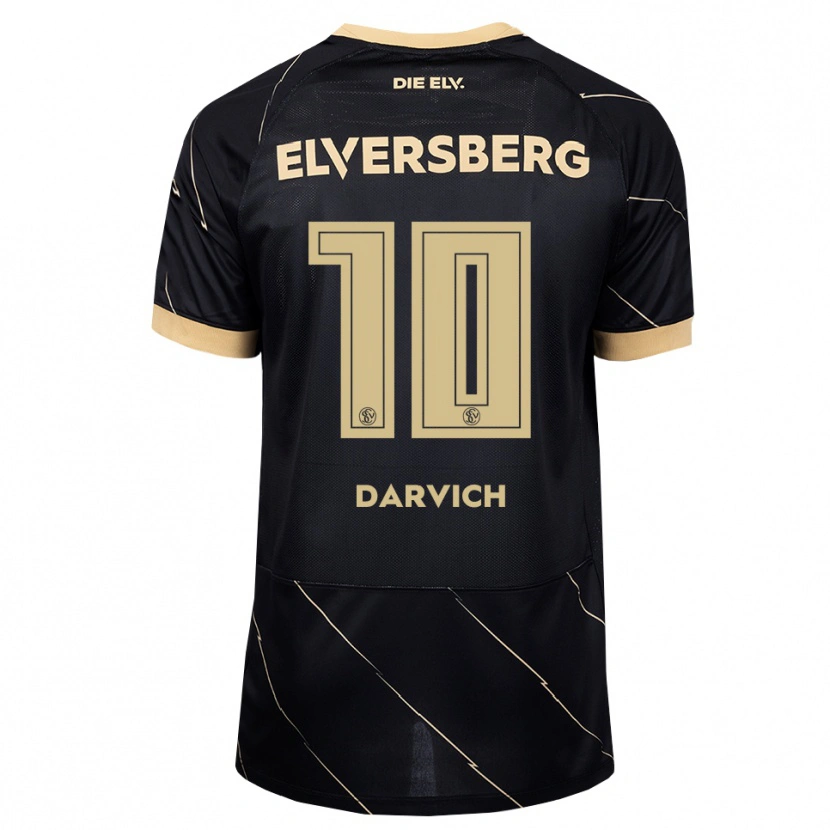 Danxen Heren Noah Darvich #10 Zwart Bruin Uitshirt Uittenue 2026/27 T-Shirt België
