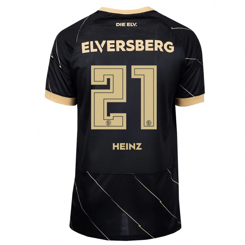 Danxen Heren Matteo Heinz #21 Zwart Bruin Uitshirt Uittenue 2026/27 T-Shirt België
