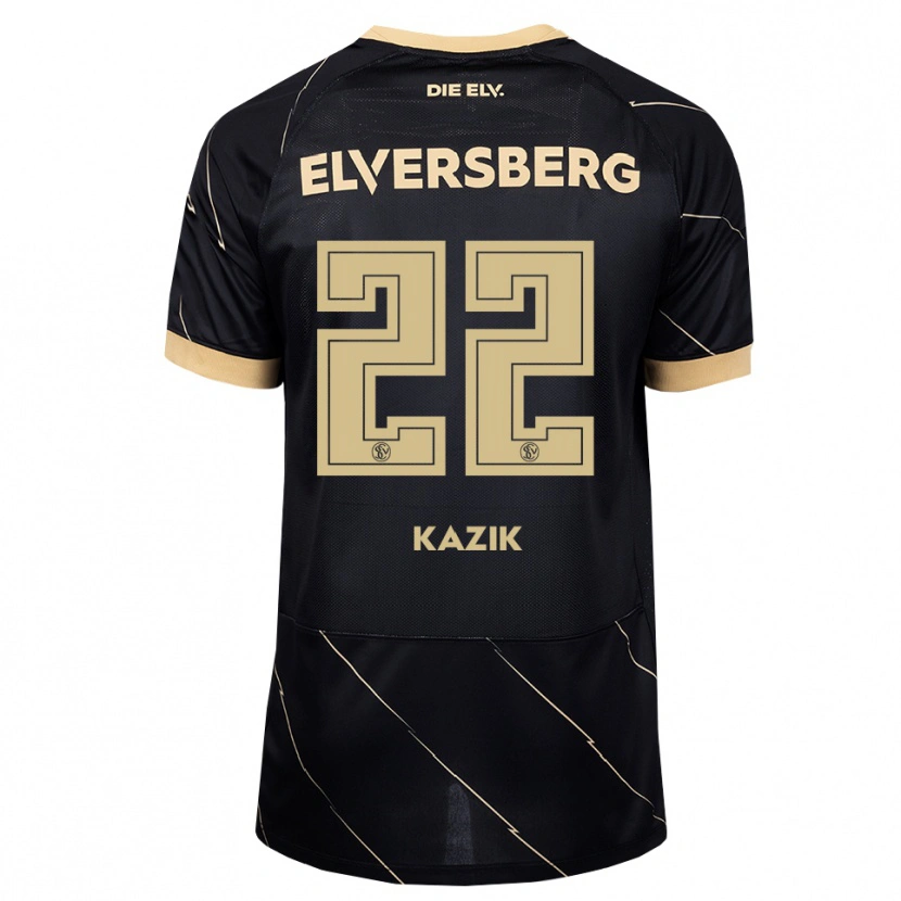 Danxen Heren Reber Kazik #22 Zwart Bruin Uitshirt Uittenue 2026/27 T-Shirt België