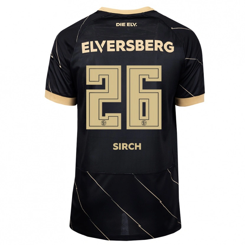 Danxen Heren Luca Sirch #26 Zwart Bruin Uitshirt Uittenue 2026/27 T-Shirt België