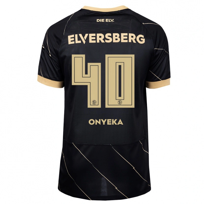 Danxen Heren Francis Onyeka #40 Zwart Bruin Uitshirt Uittenue 2026/27 T-Shirt België