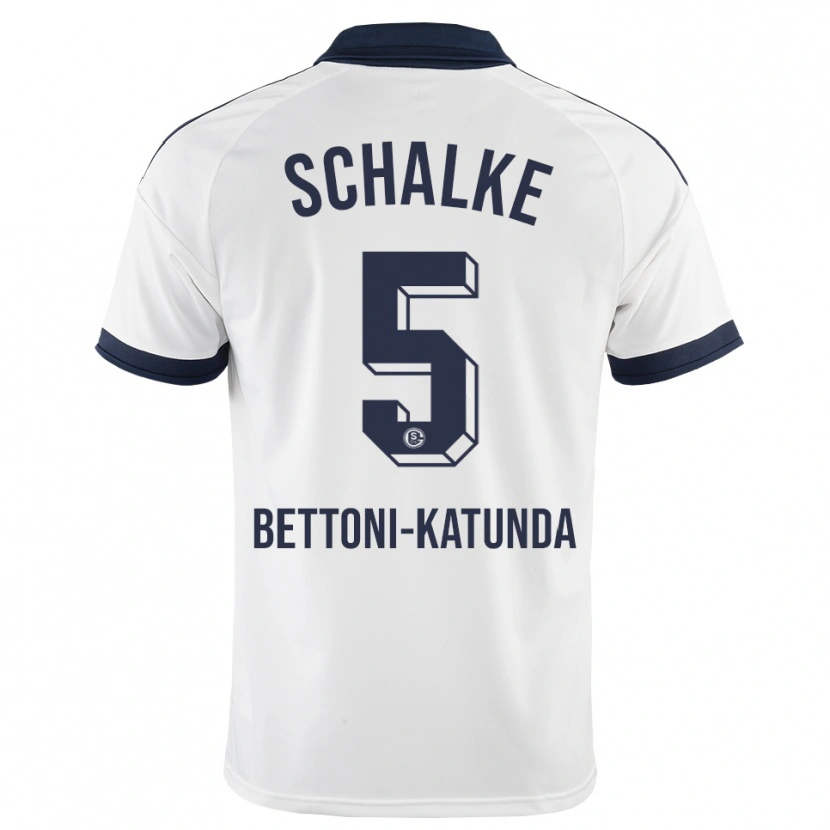 Danxen Heren Claudio Bettoni-Katunda #5 Zwart Wit Uitshirt Uittenue 2026/27 T-Shirt België