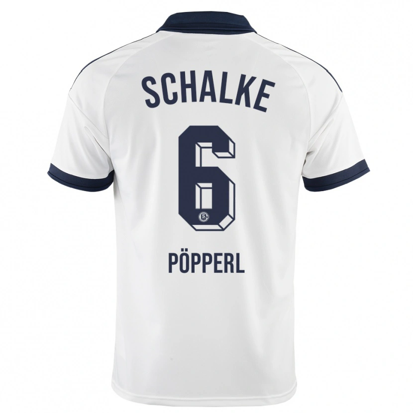 Danxen Heren Paul Pöpperl #6 Zwart Wit Uitshirt Uittenue 2026/27 T-Shirt België