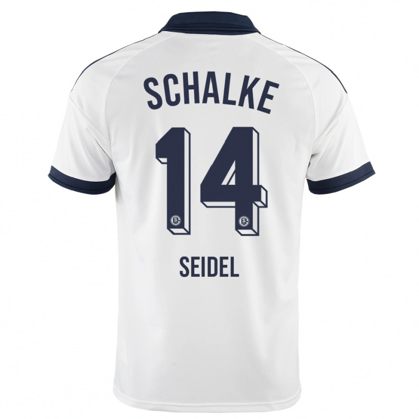 Danxen Heren Kimon Seidel #14 Zwart Wit Uitshirt Uittenue 2026/27 T-Shirt België