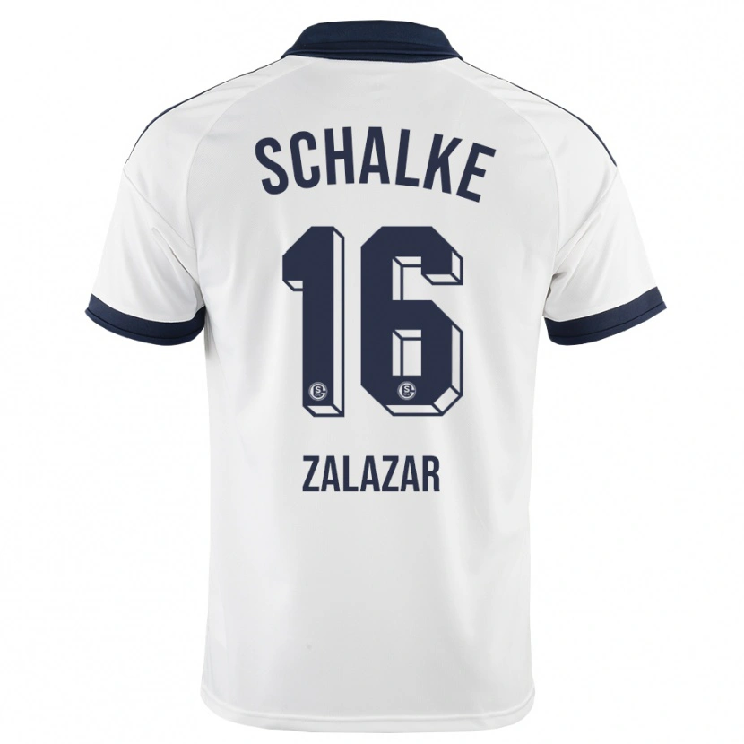 Danxen Heren Mauro Zalazar #16 Zwart Wit Uitshirt Uittenue 2026/27 T-Shirt België