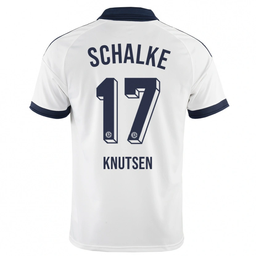 Danxen Heren Marcus Knutsen #17 Zwart Wit Uitshirt Uittenue 2026/27 T-Shirt België