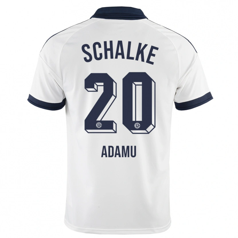 Danxen Heren Junior Adamu #20 Zwart Wit Uitshirt Uittenue 2026/27 T-Shirt België
