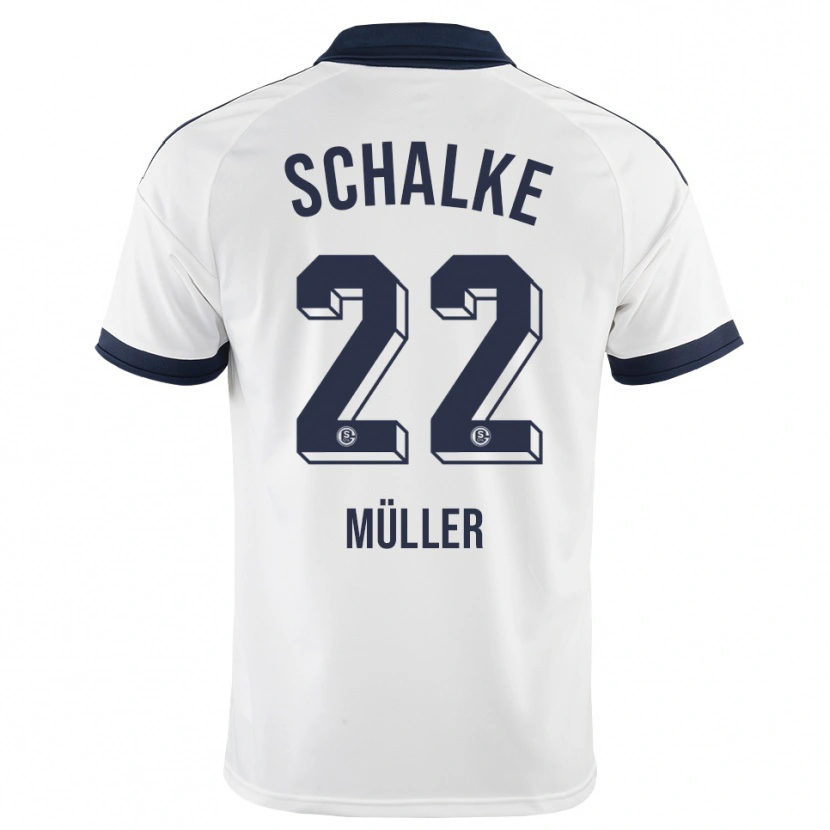 Danxen Heren Kevin Müller #22 Zwart Wit Uitshirt Uittenue 2026/27 T-Shirt België