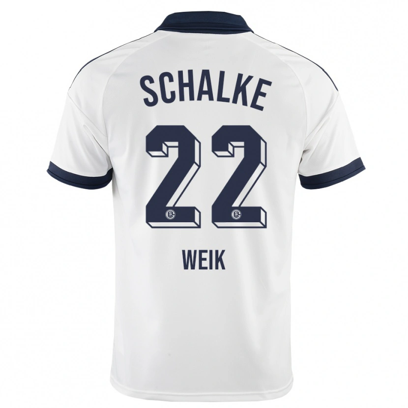 Danxen Heren Linus Weik #22 Zwart Wit Uitshirt Uittenue 2026/27 T-Shirt België