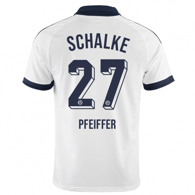 Danxen Heren Tim Pfeiffer #27 Zwart Wit Uitshirt Uittenue 2026/27 T-Shirt België