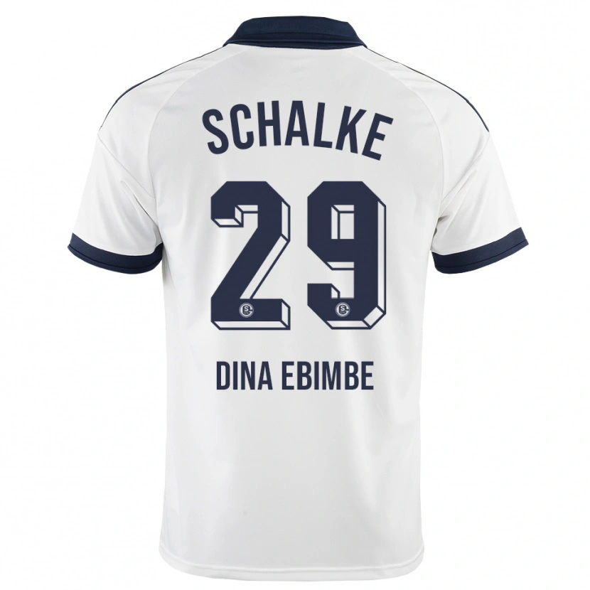 Danxen Heren Junior Dina Ebimbe #29 Zwart Wit Uitshirt Uittenue 2026/27 T-Shirt België
