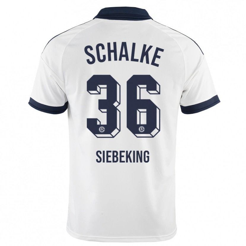 Danxen Heren Johannes Siebeking #36 Zwart Wit Uitshirt Uittenue 2026/27 T-Shirt België
