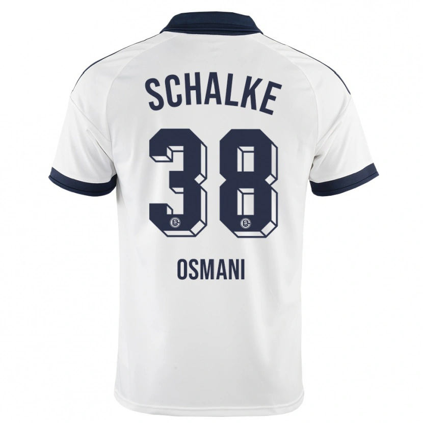Danxen Heren Tristan Osmani #38 Zwart Wit Uitshirt Uittenue 2026/27 T-Shirt België