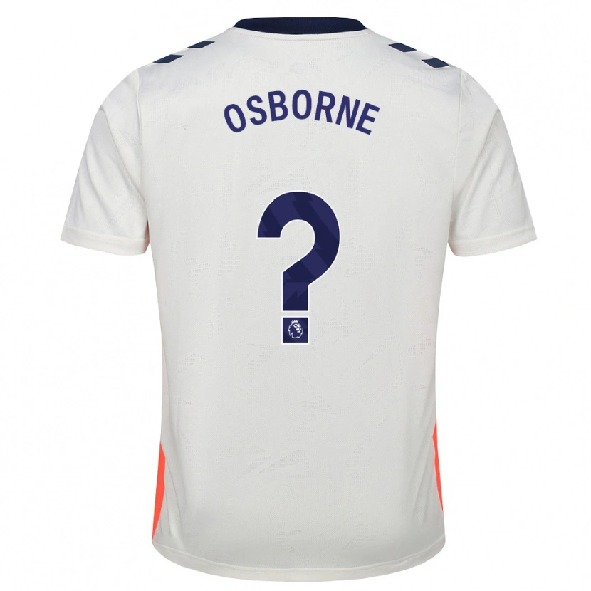 Danxen Heren Lucas Osborne #0 Wit Oranje Koninklijk Blauw Uitshirt Uittenue 2026/27 T-Shirt België