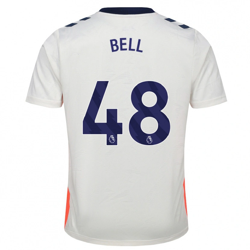 Danxen Heren Luke Bell #48 Wit Oranje Koninklijk Blauw Uitshirt Uittenue 2026/27 T-Shirt België