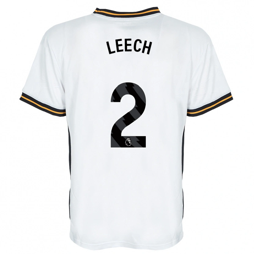 Danxen Heren Rory Leech #2 Wit Oranje Zwart Uitshirt Uittenue 2026/27 T-Shirt België