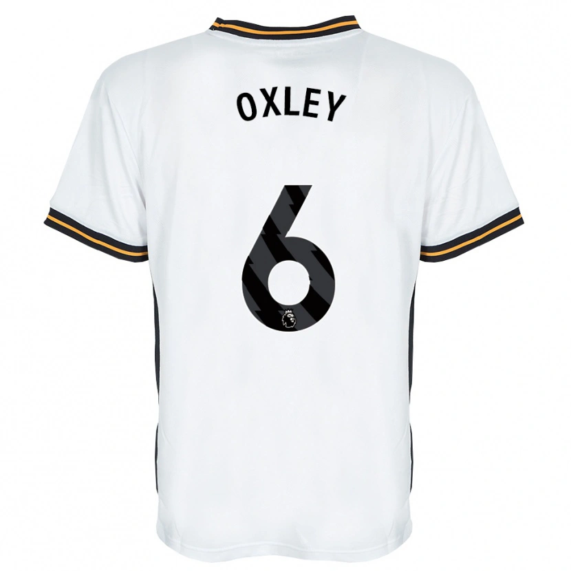 Danxen Heren Tilly Oxley #6 Wit Oranje Zwart Uitshirt Uittenue 2026/27 T-Shirt België
